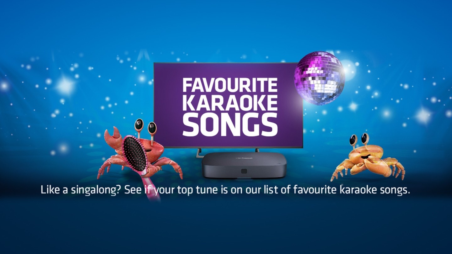 Sing your heart out with Freesat