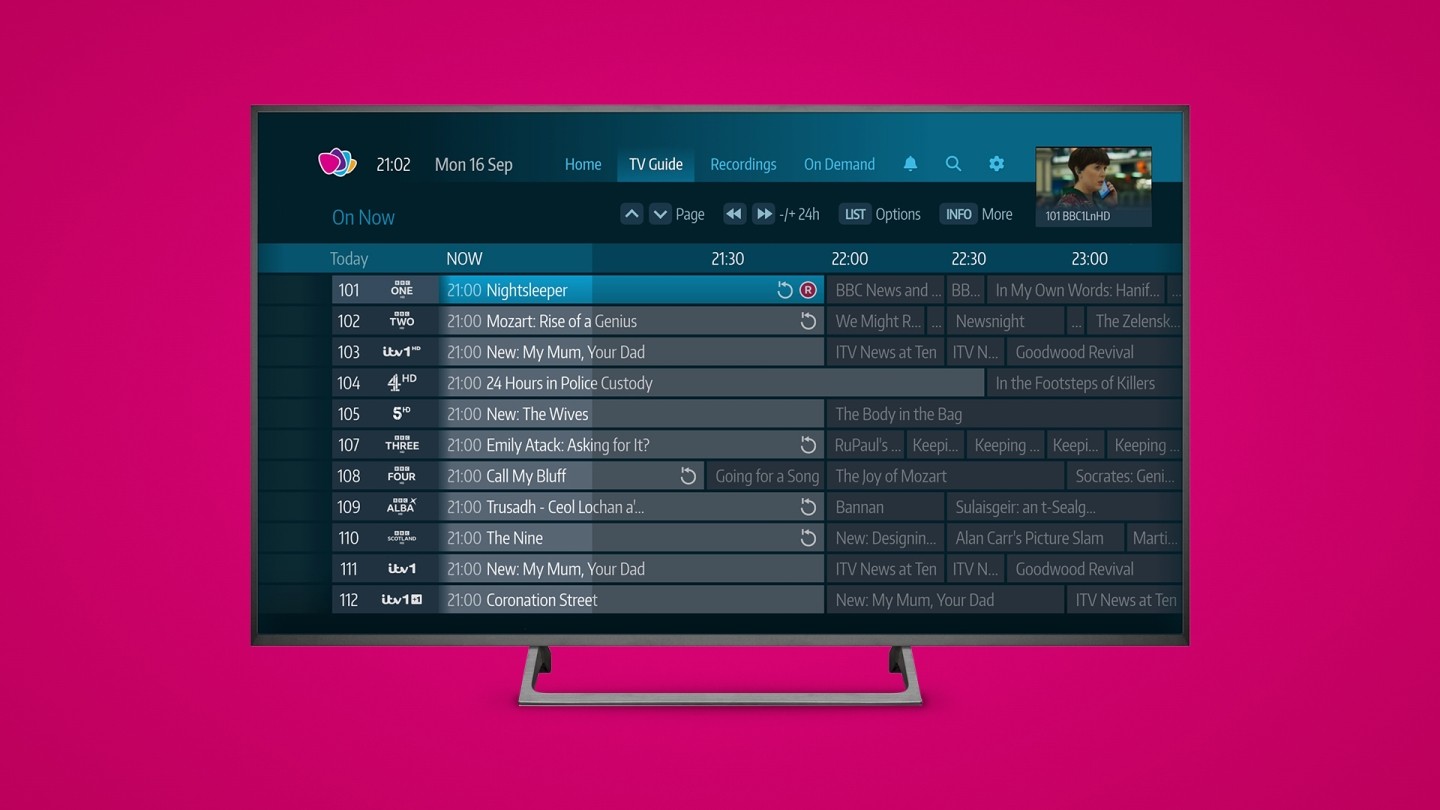 Record free TV with Freesat