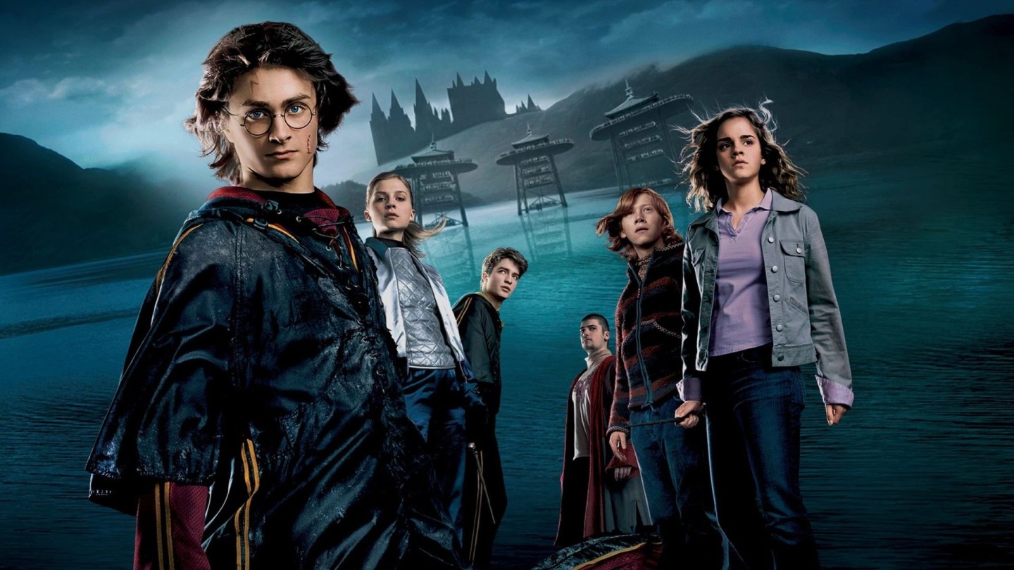 Daniel Radcliffe, Emma Watson and Rupert Grint in Harry Potter and the Goblet of Fire