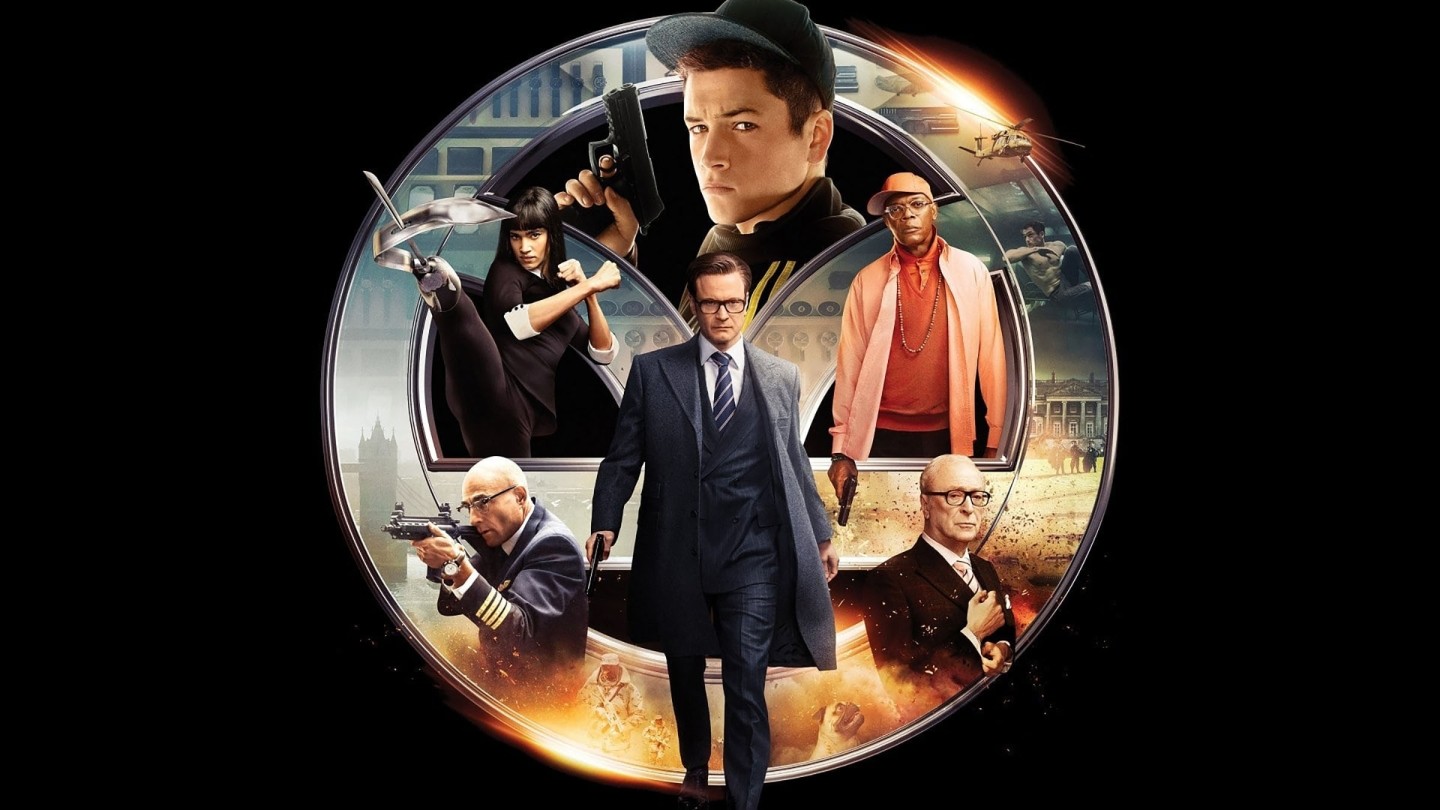 Key art for The Kingsman Secret Service (2015)