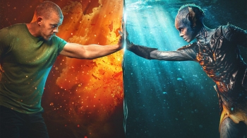  Poster art for the film Spider-Man: Across the Spider-Verse, featuring multiple Spider-Man characters in dynamic poses against a vibrant, multicoloured background with a glowing hexagonal portal at the centre.