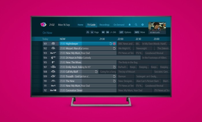Record free TV with Freesat