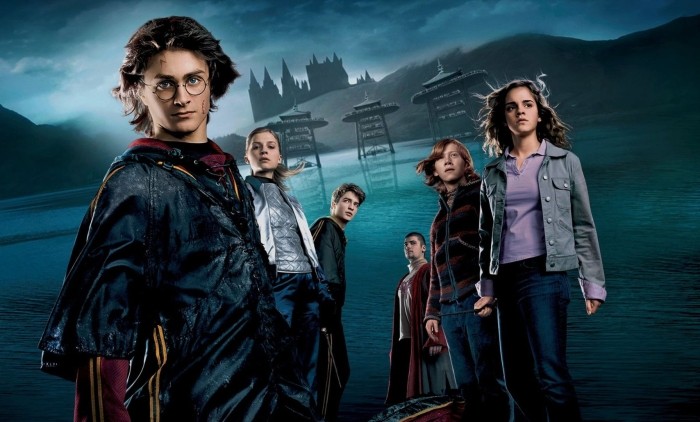 Daniel Radcliffe, Emma Watson and Rupert Grint in Harry Potter and the Goblet of Fire