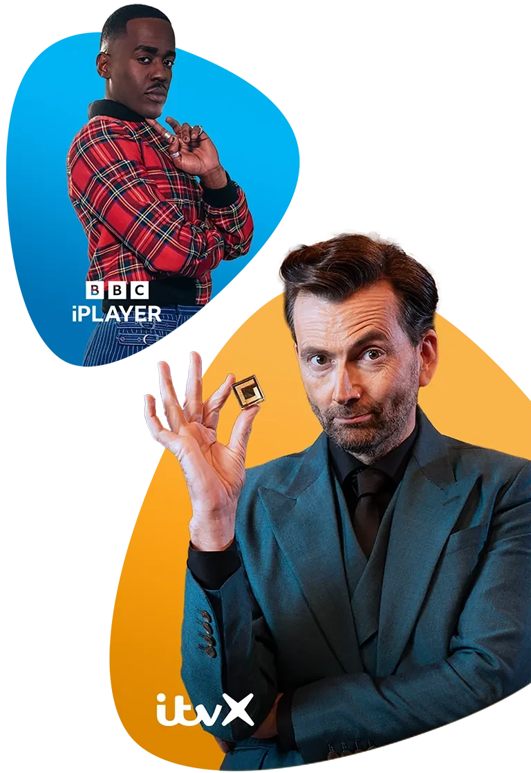 Freesat - Ncuti Gatwa and David Tennant
