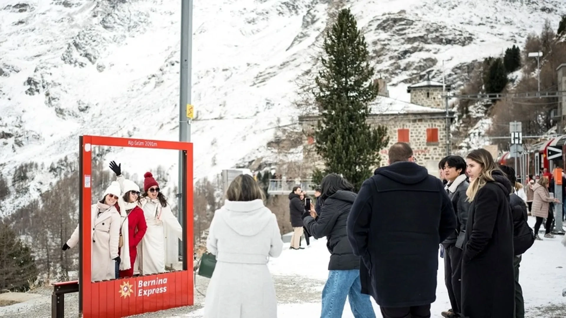Alpine Christmas by Train