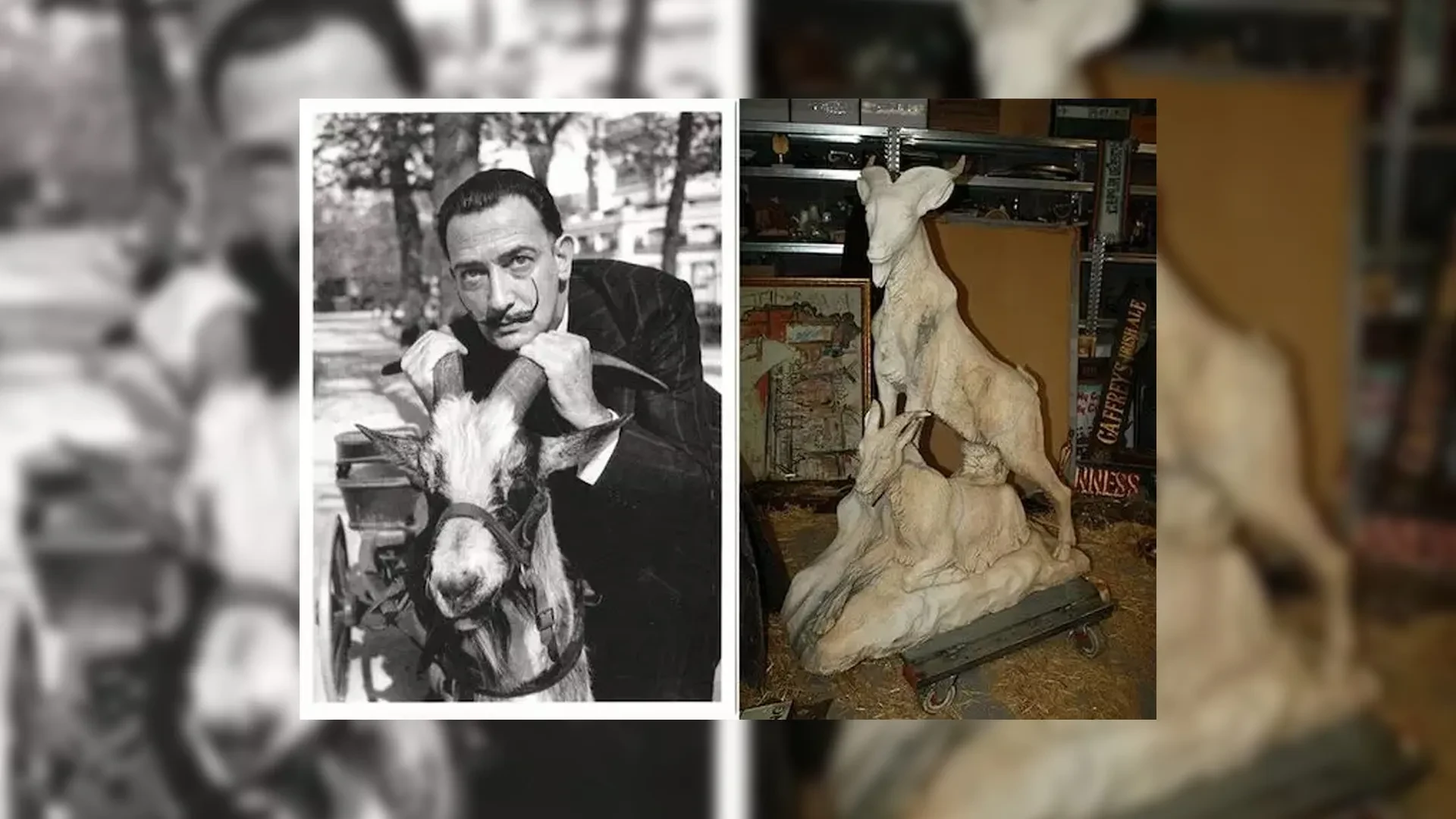 Dali sculpture