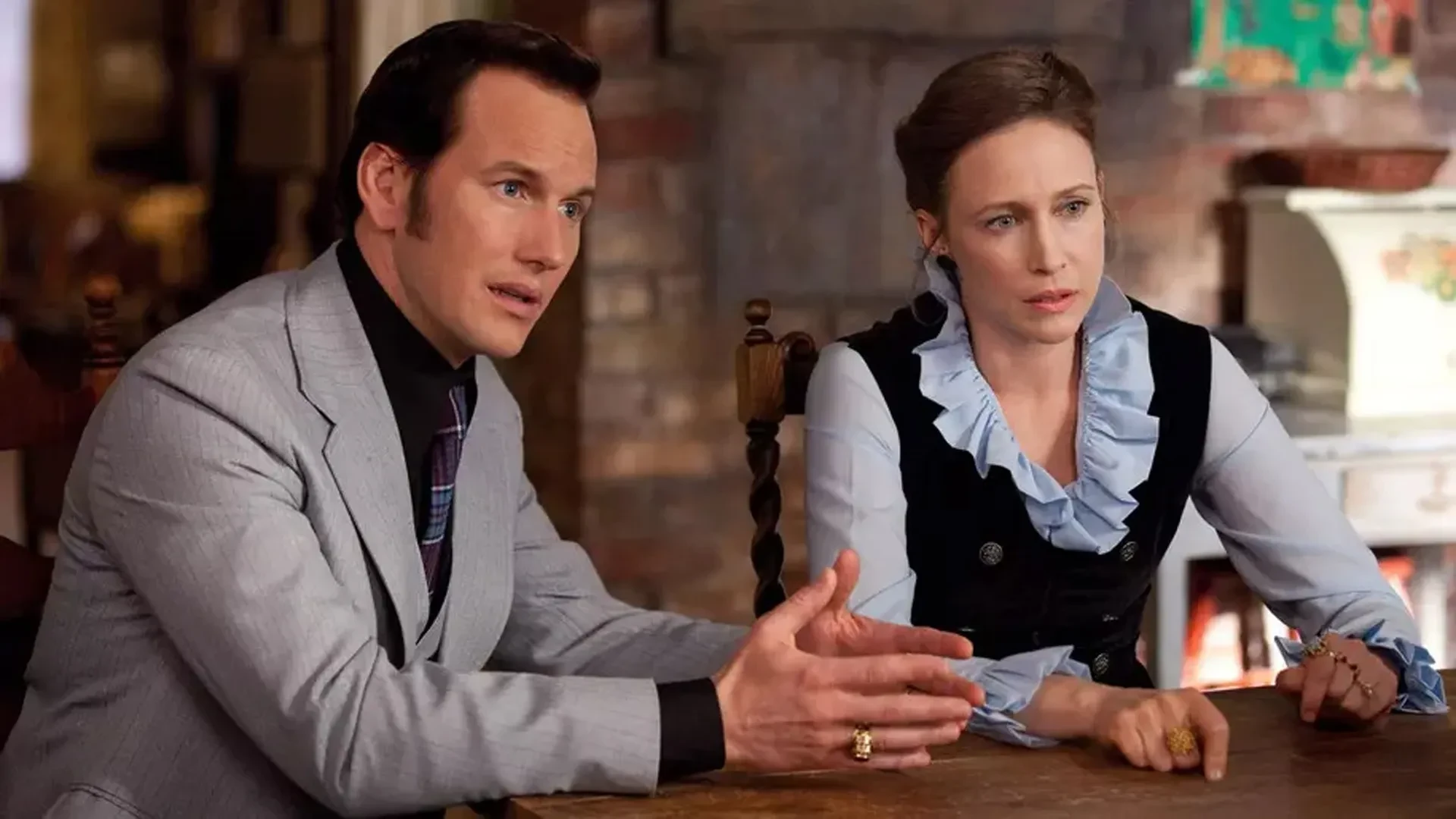 Ed and Lorraine Warren as depicted in The Conjuring (2013)