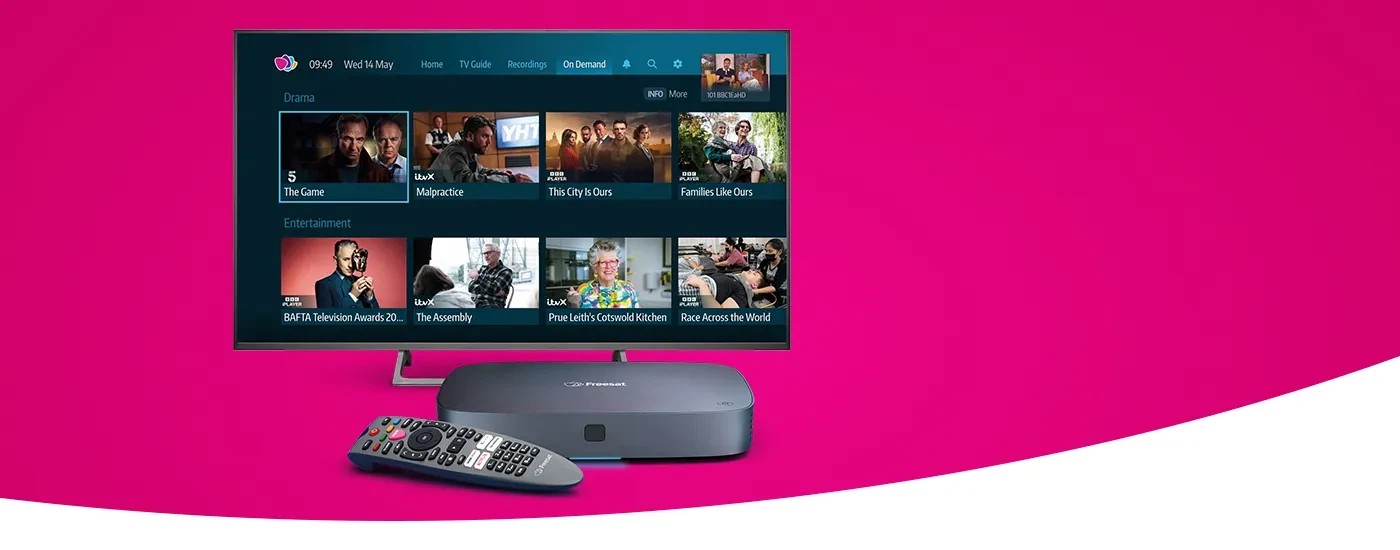 Why choose Freesat?
