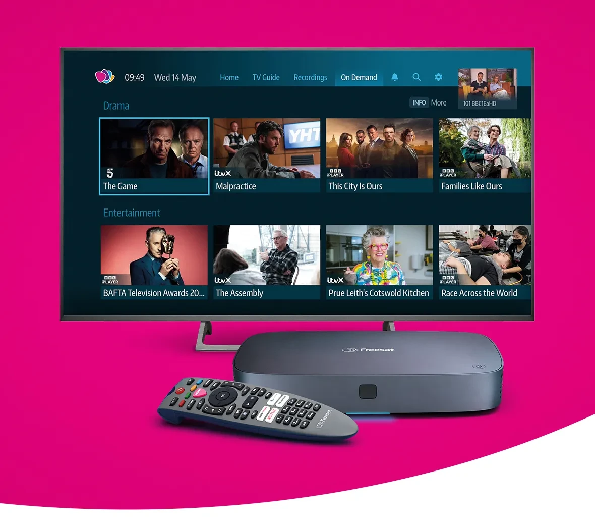 Why choose Freesat?