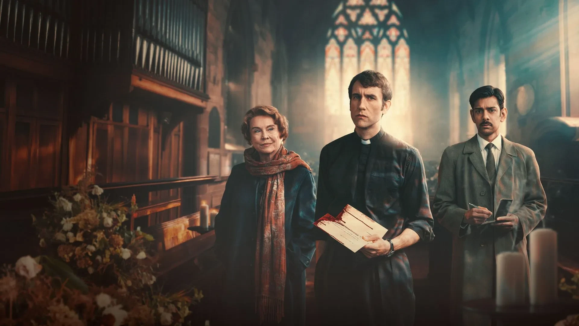 Matthew Lewis in Murder before Evensong