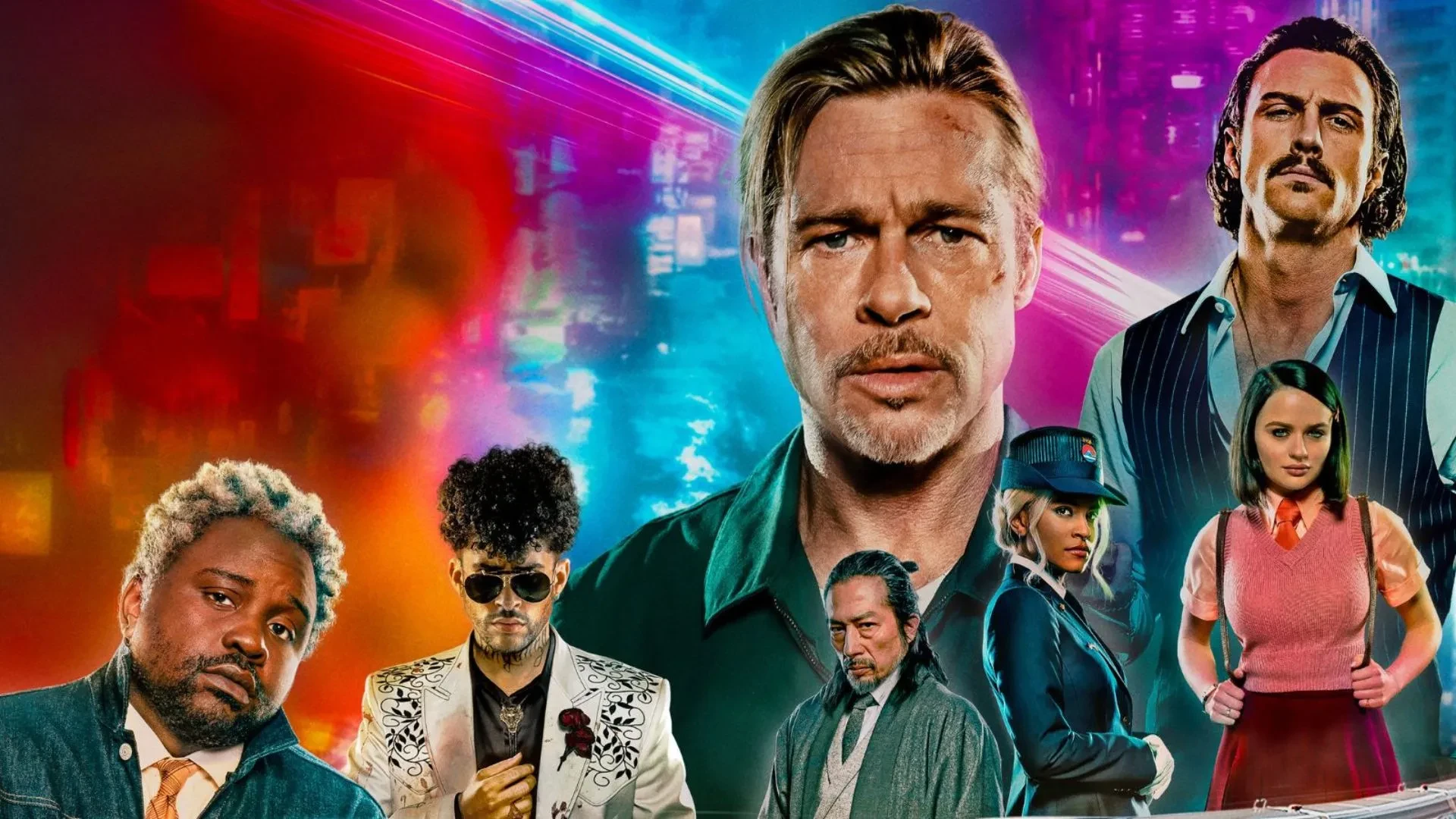 Brad Pitt in the Bullet Train
