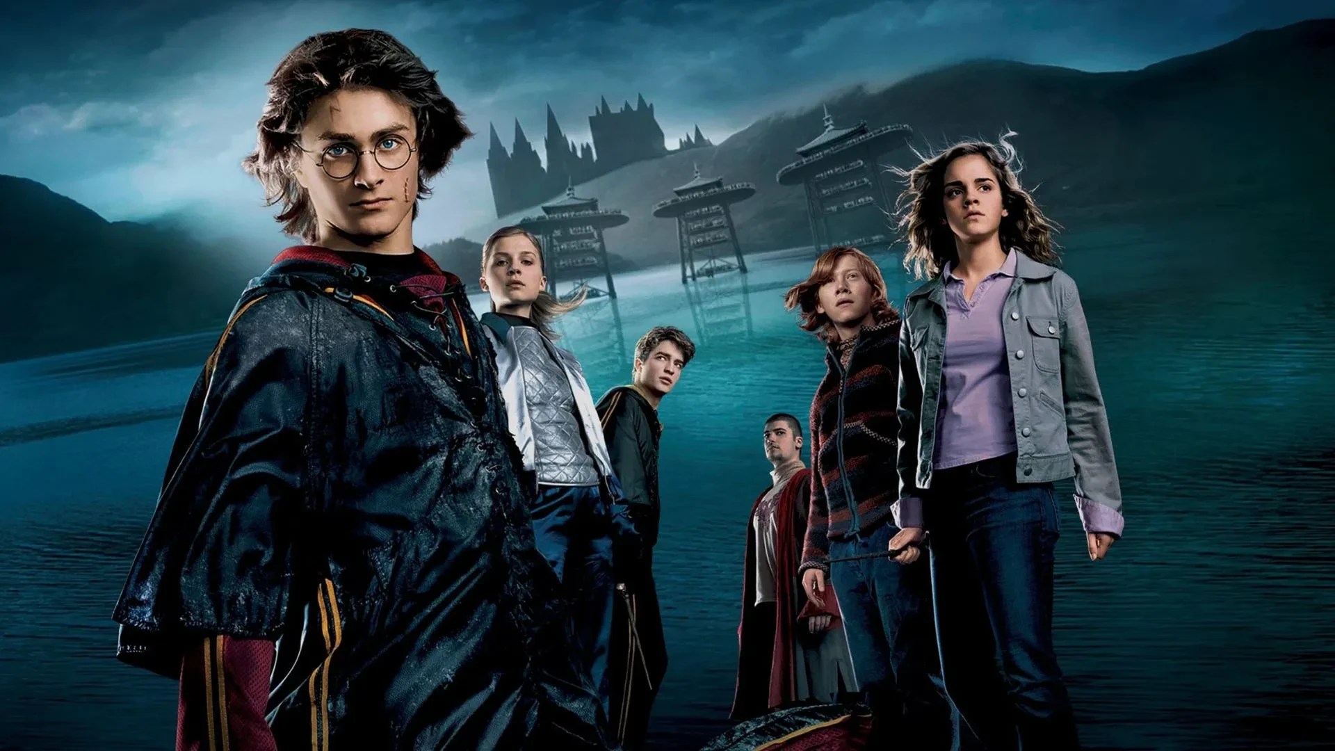 Daniel Radcliffe, Emma Watson and Rupert Grint in Harry Potter and the Goblet of Fire