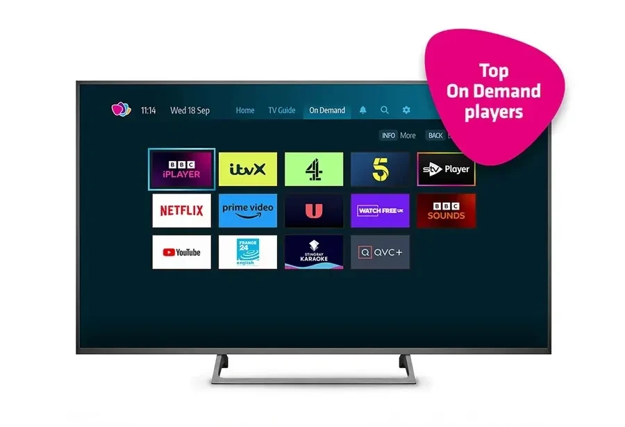 Freesat 4K TV Box (Non-recordable)