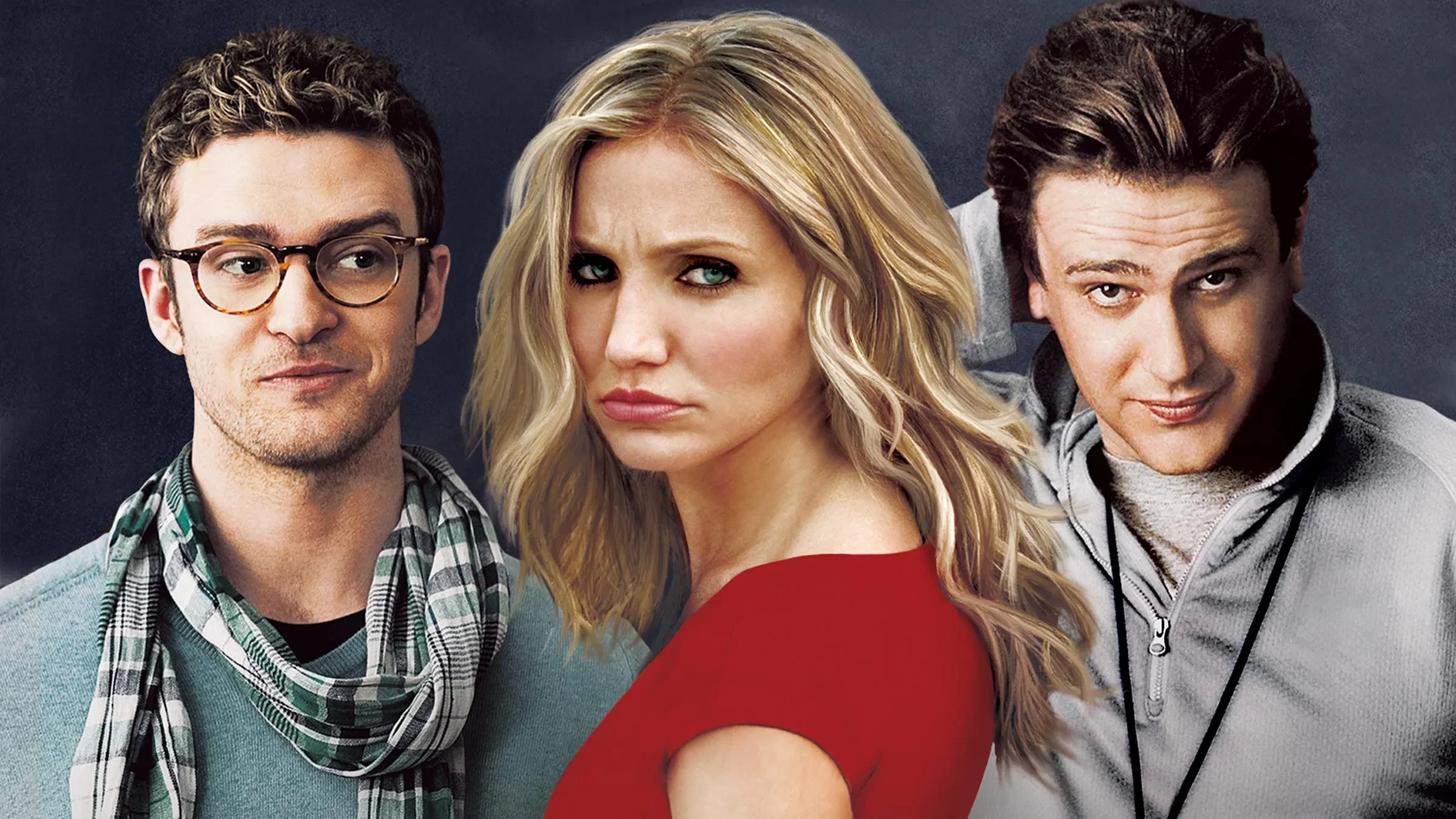 Promotional image for Bad Teacher shows Cameron Diaz, Justin Timberlake, Jason Segel