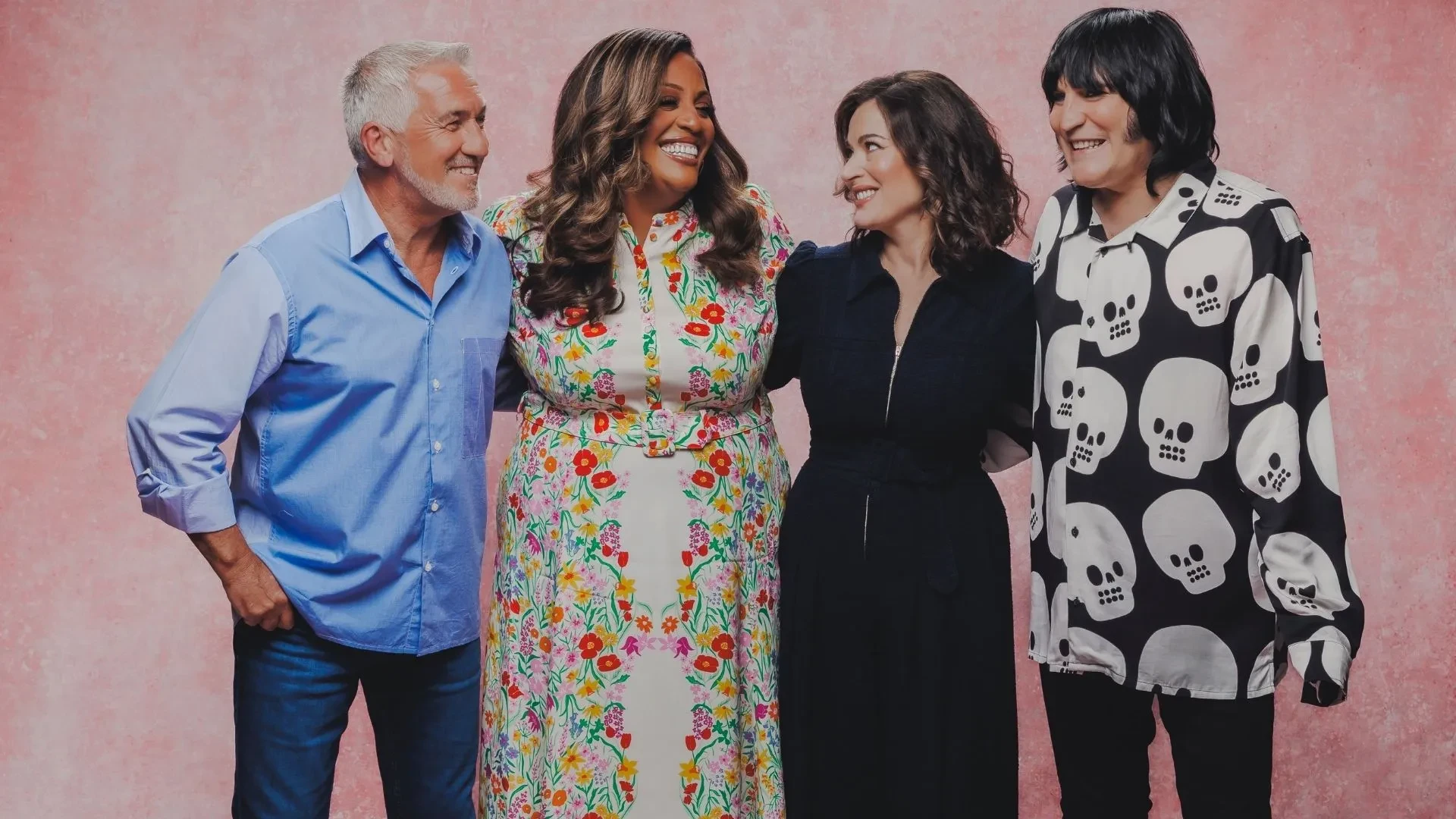 Paul Hollywood, Alison Hammond, Nigella Lawson and Noel Fielding in the new season of Great British Bake Off